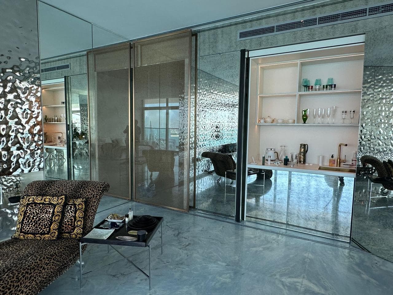Glass Partitions & Display Joinery – Glass & Aluminium project by Creative Dimension, UAE